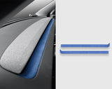 Tesla Alcantara Dash Trim Cover For New 2024+ Model 3 Highland & 2025+ Model Y Juniper (2 pieces)