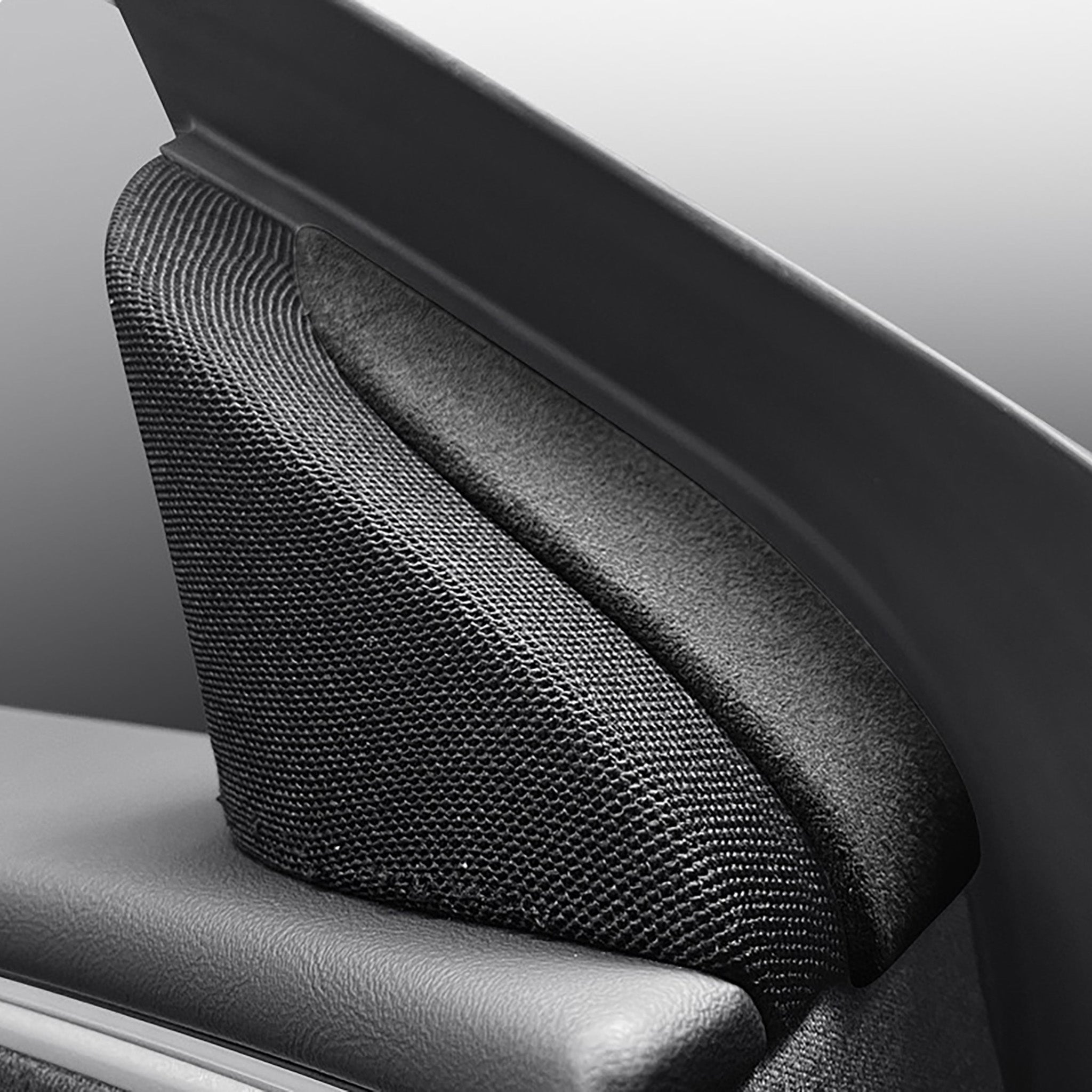 Tesla Alcantara Front Door Tweeter Trim Cover for 2024+ Model 3 Highland & New Model Y Juniper