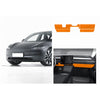 Tesla Alcantara Knee Bolster Panel & Glove Box Wraps for 2024+ Model 3 Highland & Model Y Juniper(4 Pcs)