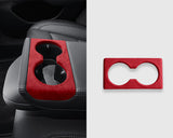 Tesla Alcantara Rear Cup Holder Cover for 2024+ Model 3 Highland