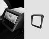 Tesla Alcantara Rear Screen Trim Cover for 2024+ Model 3 Highland & 2025+ Model Y Juniper