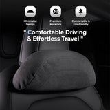 Alcantara Headrest & Lumbar Support Pillow for Tesla Model 3/Y/X/S/Cybertruck