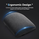 Alcantara Headrest & Lumbar Support Pillow for Tesla Model 3/Y/X/S/Cybertruck