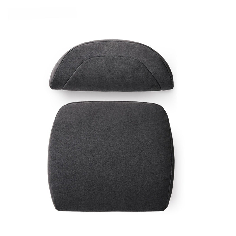 Alcantara Headrest & Lumbar Support Pillow for Tesla Model 3/Y/X/S/Cybertruck