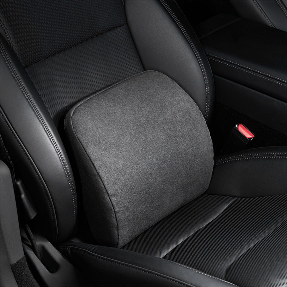 Alcantara Headrest & Lumbar Support Pillow for Tesla Model 3/Y/X/S/Cybertruck