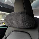Alcantara Headrest & Lumbar Support Pillow for Tesla Model 3/Y/X/S/Cybertruck
