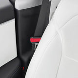 Tesla Alcantara Seat Belt Wrap Sticker for 2024+ Tesla Model 3 & 2025+ New Model Y