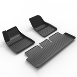 2024+ Tesla Model 3 Highland All-Weather Floor Mats - Custom Fit,Waterproof Interior Accessories