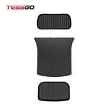 All-Weather TPE Trunk Mats for 2025+ Tesla Model Y Juniper - Durable, Custom-Fit