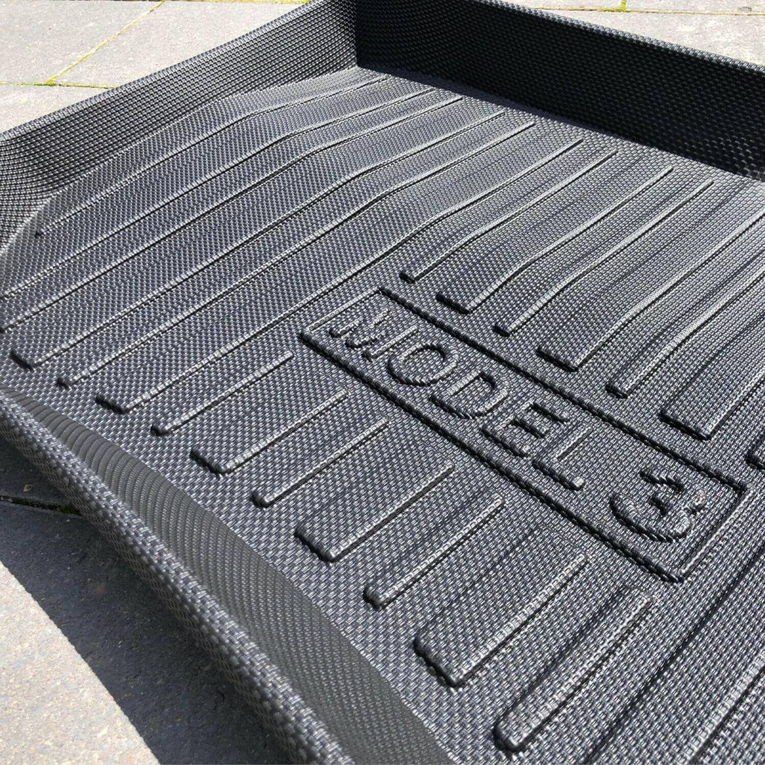 Tessgo All-Weather Floor Mats & Liners Full Set for Right-Hand Drive Tesla Model 3 2024+ (8 PCS)
