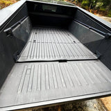 Teego Tesla Cybertruck Rear Cargo Mat Set – 3-Piece TPE Bed, Front Bed Protector & Tailgate Protectors