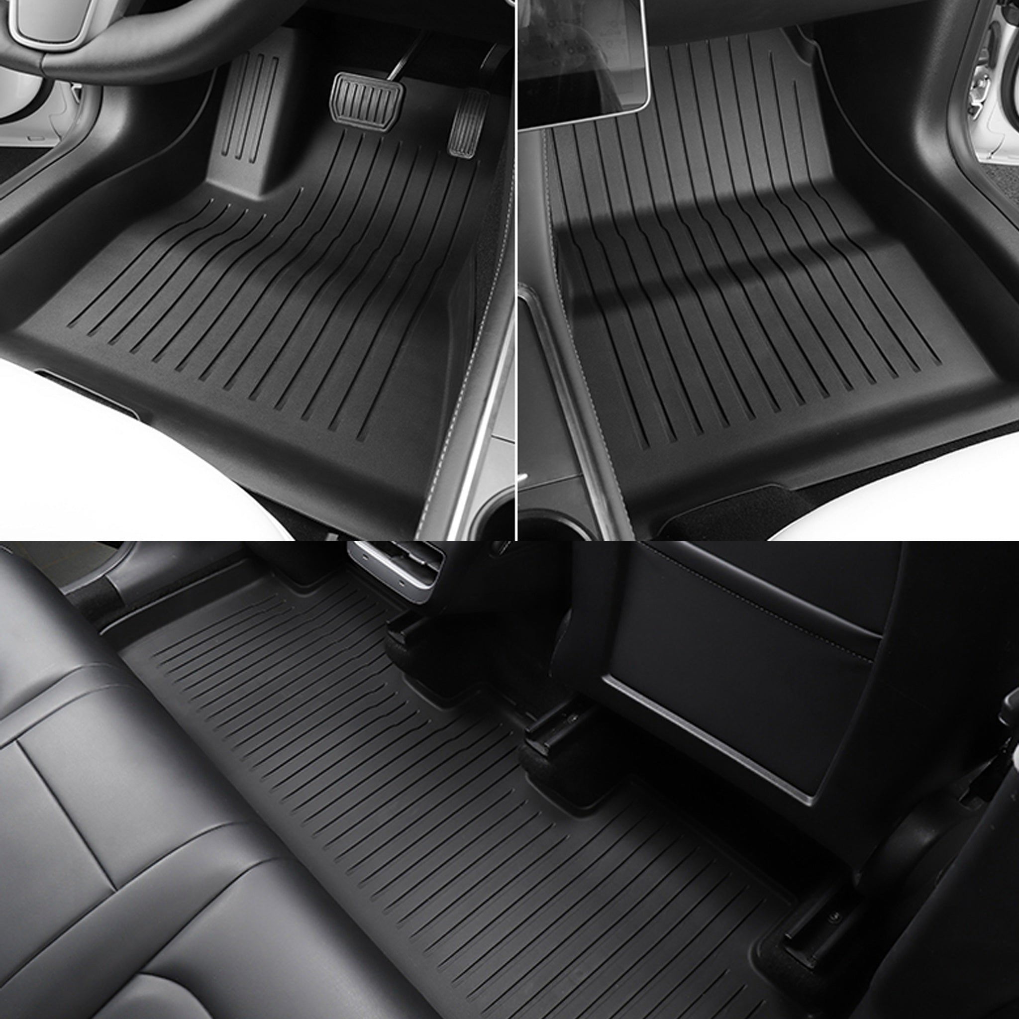 Right Hand Drive Floor Mats for Tesla Model 3 & Model 3 Highland (2017-2026+)
