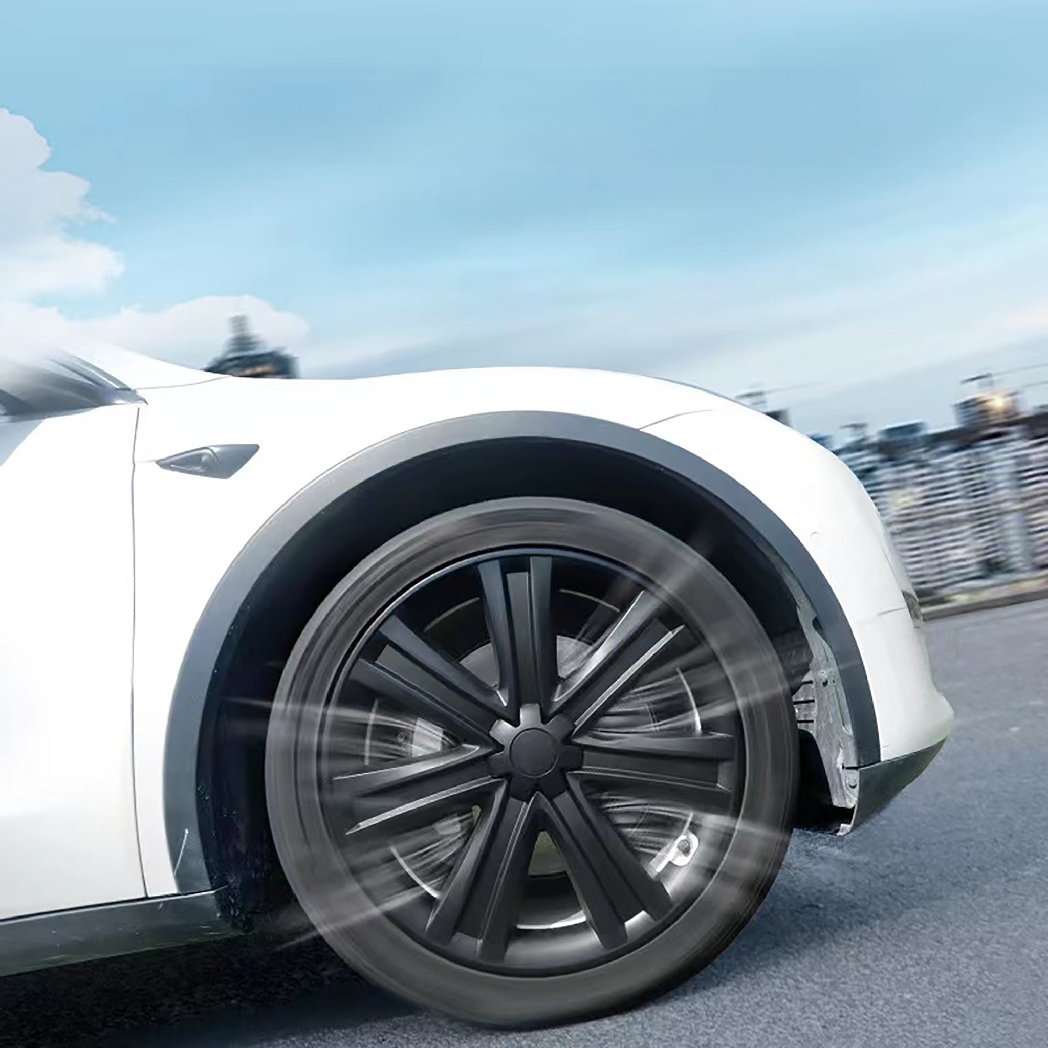 9 Inch Arachnid Model Y Wheel Cover Replacement Hub Caps for Tesla Model Y Accessories