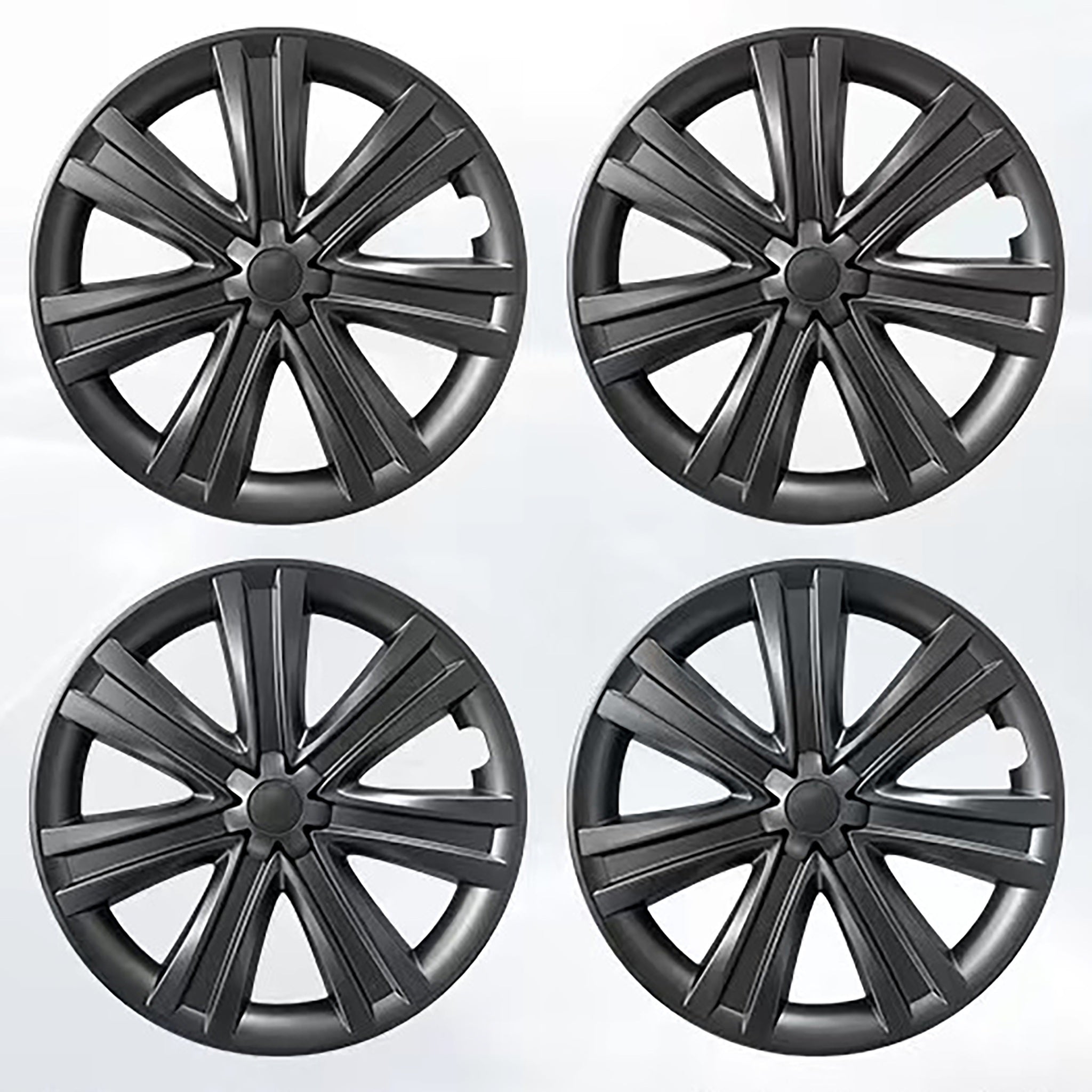 Tesla Model Y Model S 19 Inch Matte Replacement Wheel Cover Hubcap Kit 4PCS