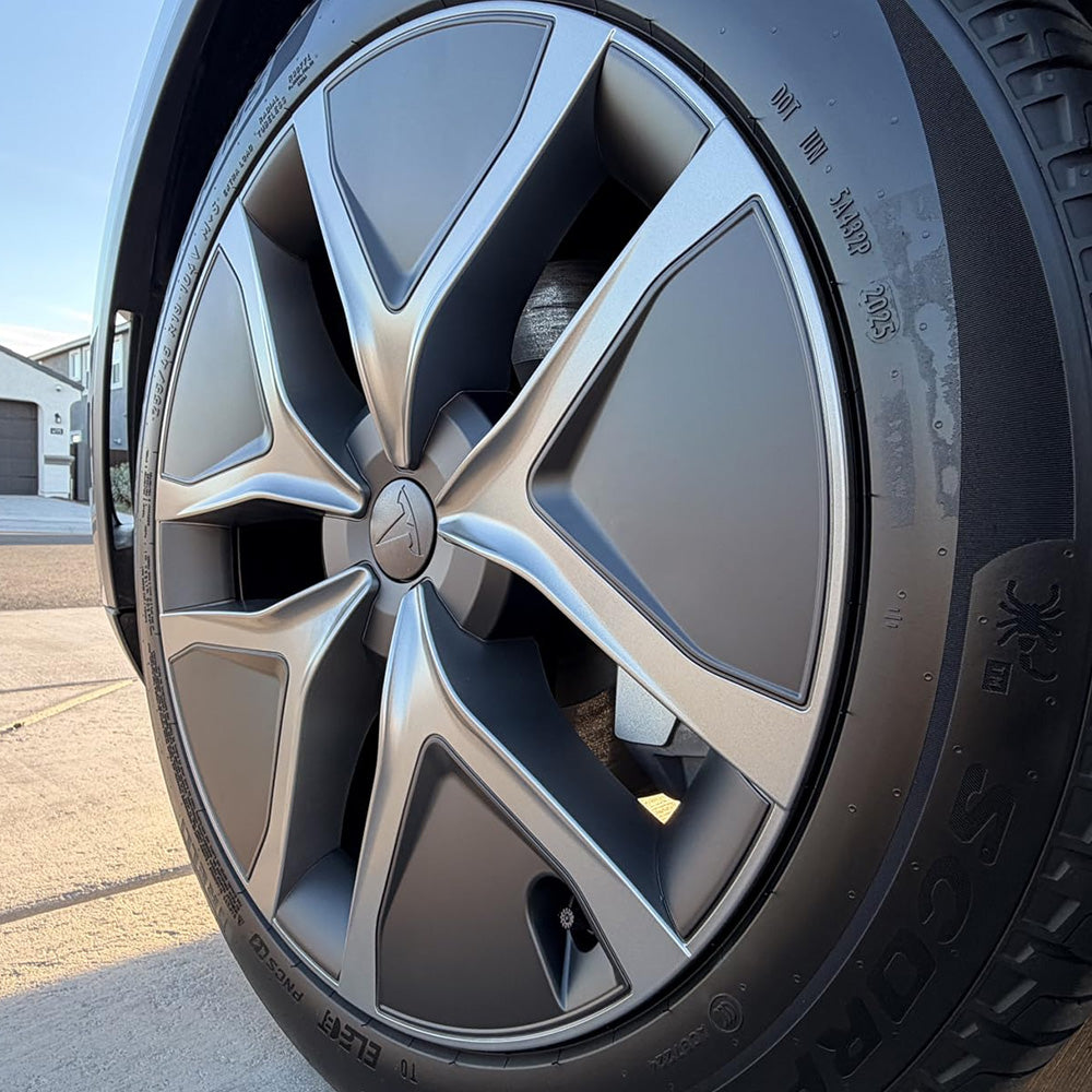 TESSGO Arachnid 2.0 Style 19’’ Crossflow Wheel Covers for 2025+ Tesla Model Y Juniper