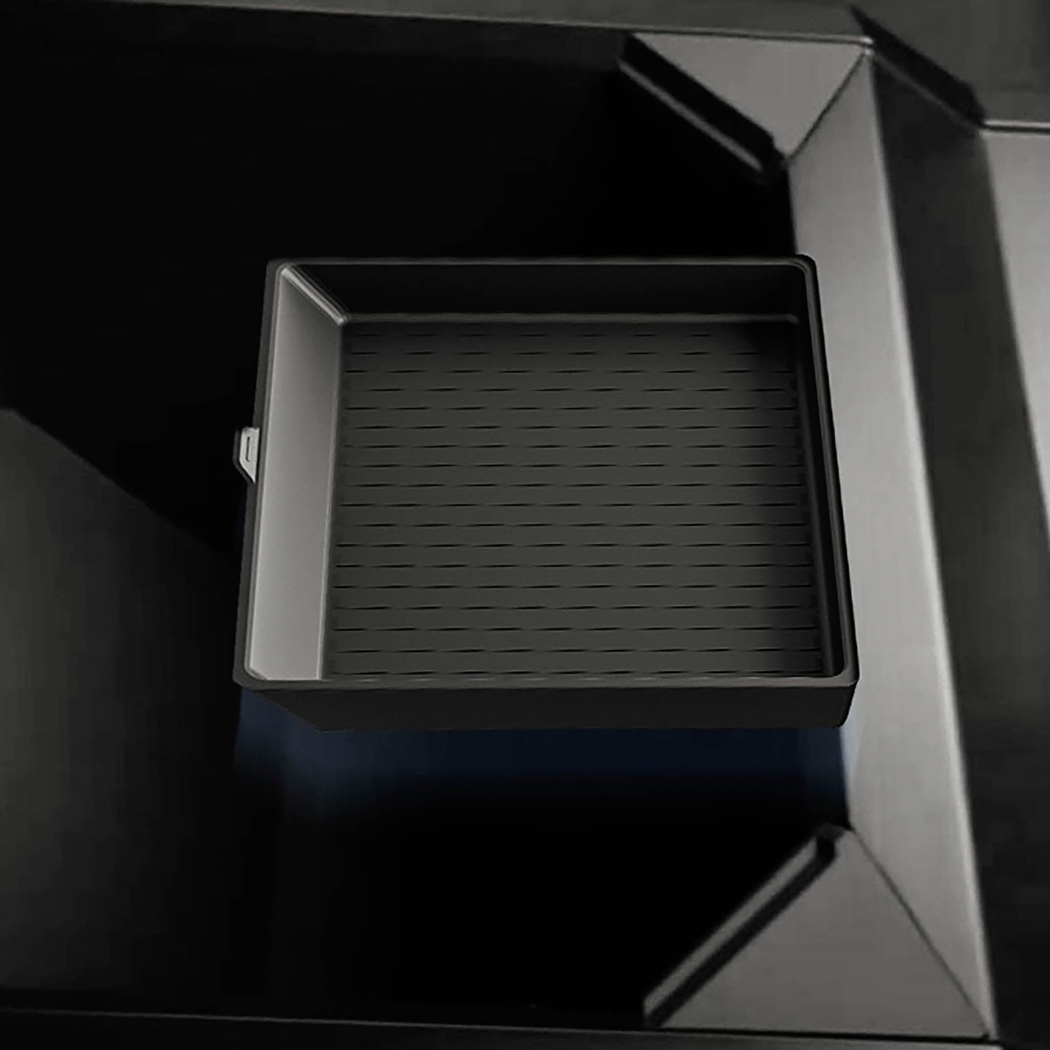 Armrest Box Underneath Storage Tray For Tesla Cybertruck