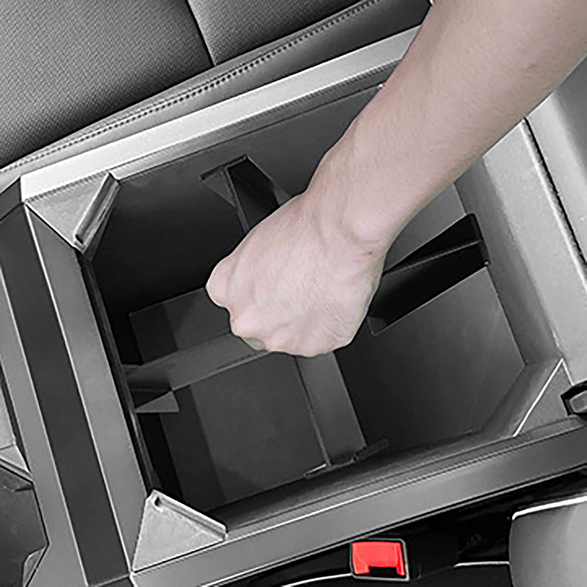 Custom-Fit Armrest Storage Box Divider for 2024 Tesla Cybertruck