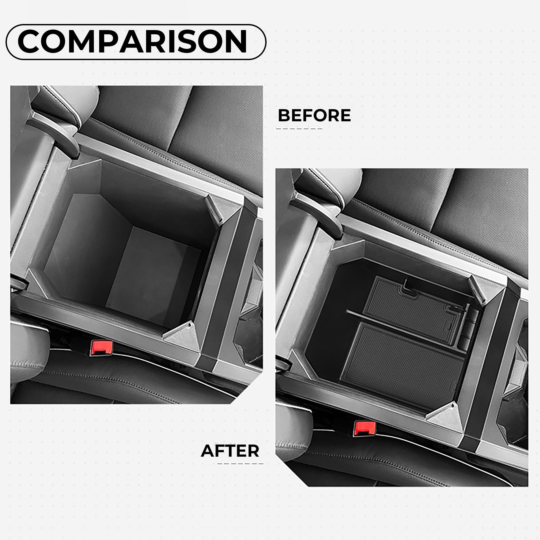 Armrest Storage Box for Tesla Cybertruck
