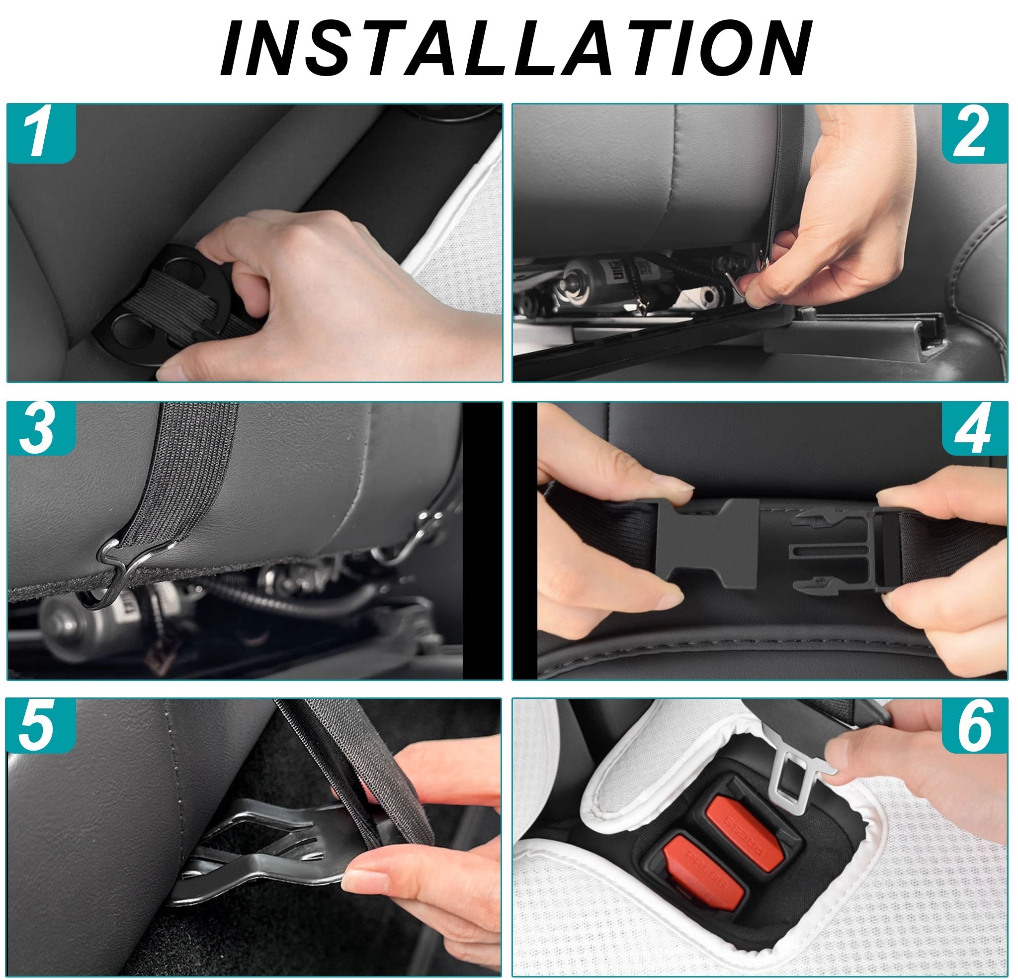 Breathable Seat Pads For 2024+ Tesla Model 3 Highland