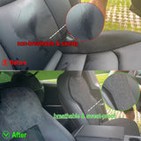 Tesla Model 3/Y Premium Flax Seat Pad – Breathable, Sweatproof Car Seat Cover for Ultimate Comfort