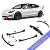 Bundle:Tesla Model 3 Body Kit(9 Pcs) (2017–2023) – ABS Sport Upgrade for Style & Performance