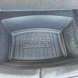 Bundle: 2024+Model 3 Highland Floor Mats Full Wrap & Liners Full Set 8 PCS (floor mat with carpets)