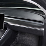 Bundle: Tesla Model 3/Y Carbon Fiber Dashboard & Door Trim Covers Set 2021-2024