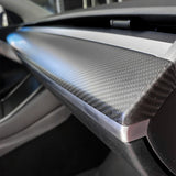 Bundle: Tesla Model 3/Y Carbon Fiber Dashboard & Door Trim Covers Set 2021-2024