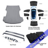 Bundle: Ultimate Camping Kit for Tesla Model 3 & Y (2017–2025+) – Mattress, Frunk Cooler, Roof Rack & Privacy Shades