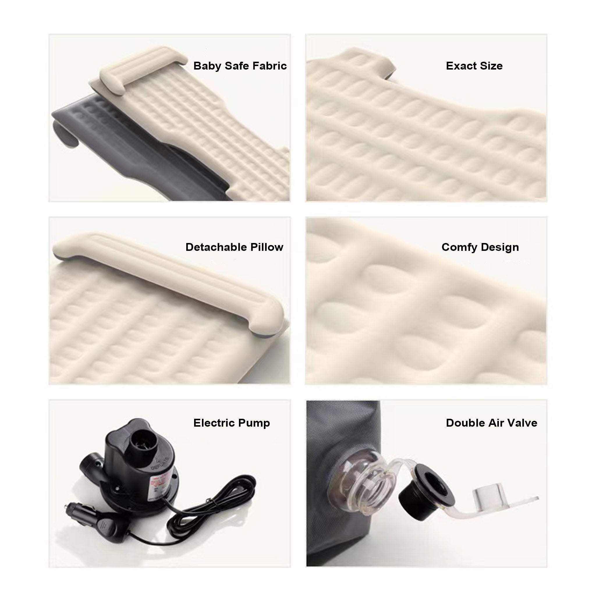 Camping Air Mattress for Tesla Model Y-Vehicle Parts & Accessories-Teego