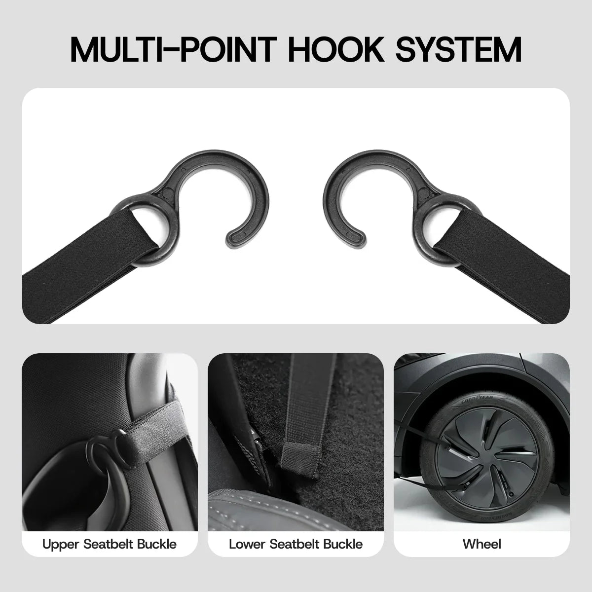 Camping Tailgate Mesh Screen Bug-Free Net for Tesla Model Y/Y L
