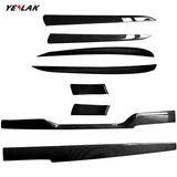 Carbon Fiber Dashboard & Door Trims For 2021-2026+ Tesla Model S & X | Teego