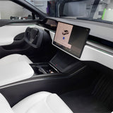 Carbon Fiber Dashboard & Door Trims For 2021-2026+ Tesla Model S & X | Teego