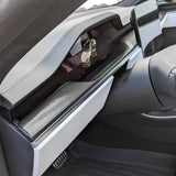 Real Carbon Fiber Dashboard Covers For 2021-2026 Model S / X