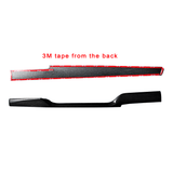 Real Carbon Fiber Dashboard Covers For 2021-2026 Model S / X