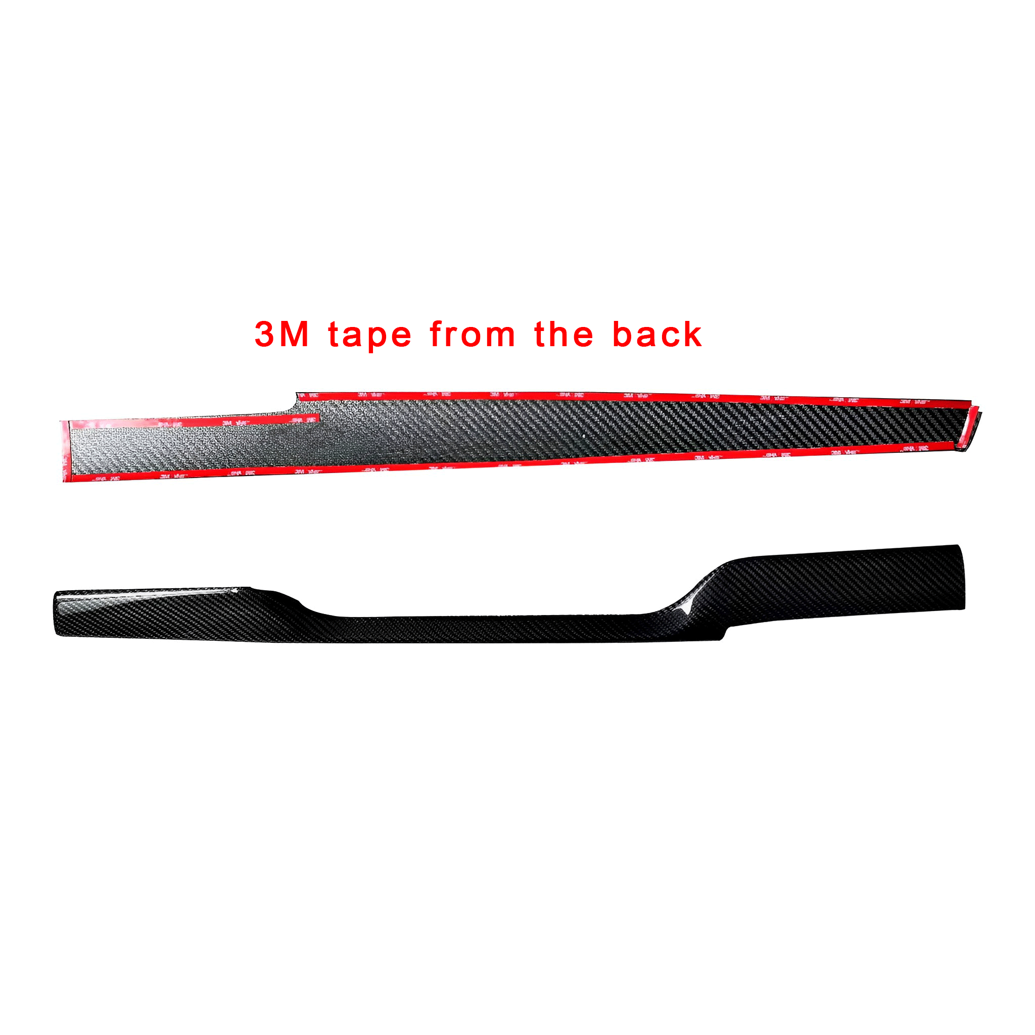 Real Carbon Fiber Dashboard Covers For 2021-2026 Model S / X
