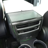 Carbon Fiber Rear Air Vent Cover For Tesla Pre-Refresh Model S / X