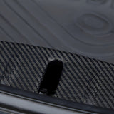 Carbon Fiber Frunk Hood Lock Cover For Tesla Model 3