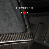 Carbon Fiber Charging Pad Frame perfect fit for Tesla Model Y Juniper
