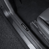 Carbon Fiber Door Sill Protectors for Tesla Model Y Juniper & Model 3 Highland | Custom-Fit Interior Scuff Protection