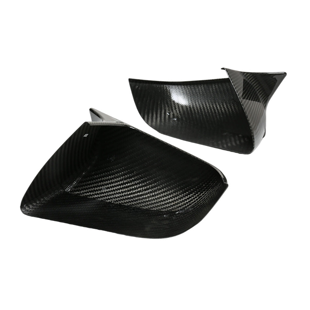 Tesla Model Y Carbon Fiber Mirror Caps