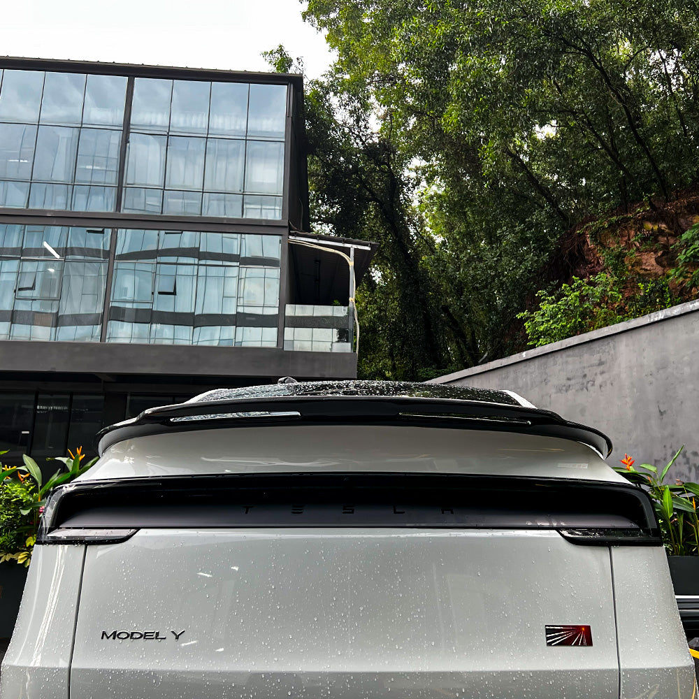 Tesla Model Y Juniper Carbon Fiber Wing Spoiler