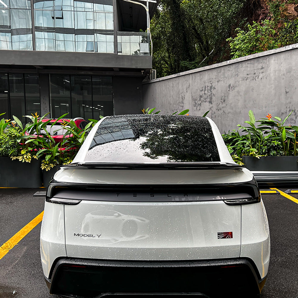 Tesla Model Y Juniper Carbon Fiber Wing Spoiler