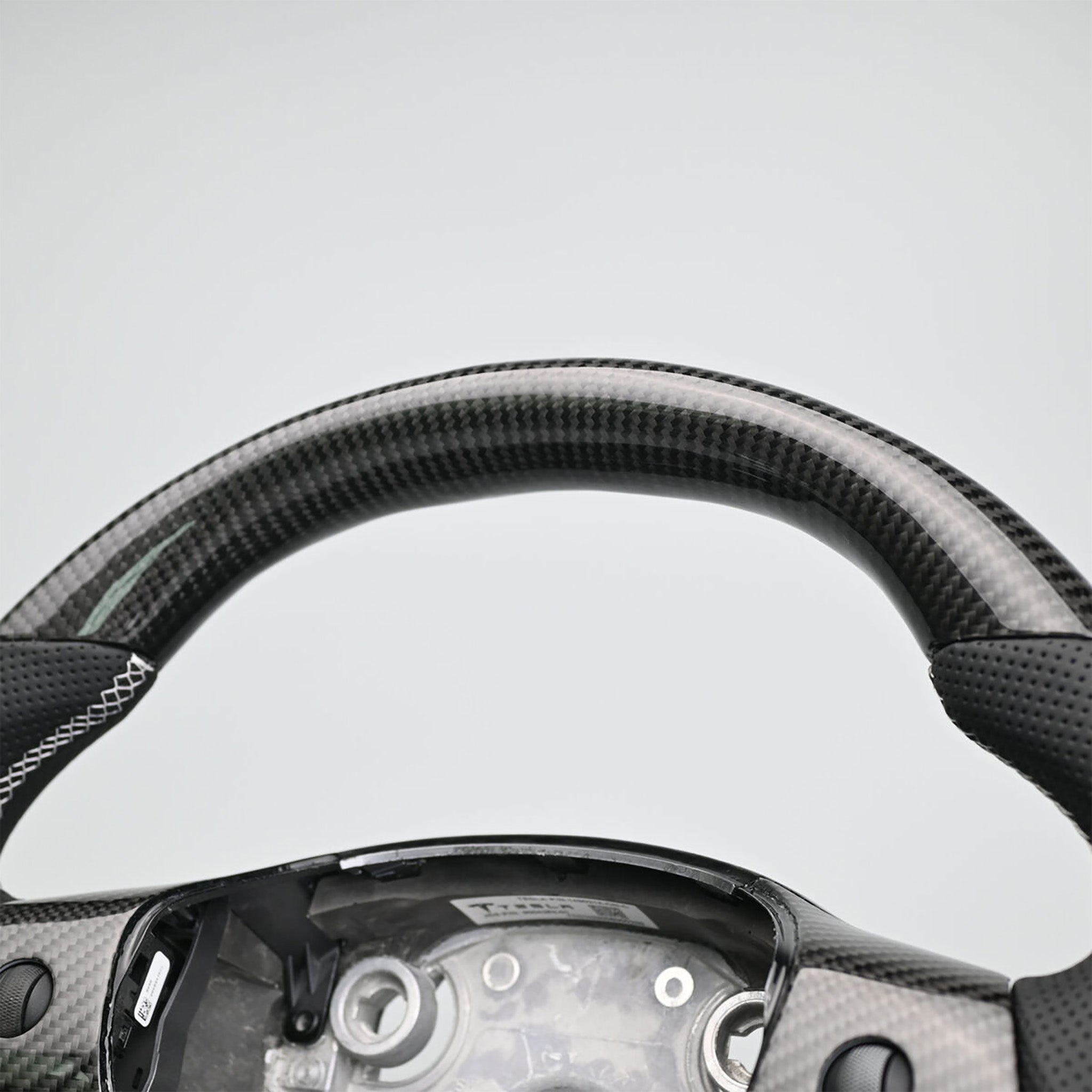 Custom Carbon Fiber Steering Wheel for 2024+ Model 3 & Model Y Juniper 2025.03+