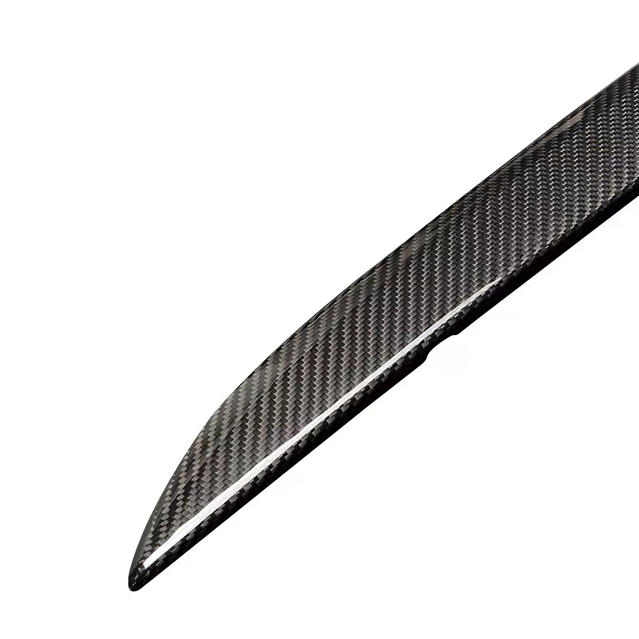 Carbon Fiber Tailgate Trim Cover for 2021 – 2026 Tesla Model X