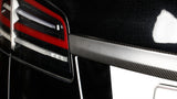 Real Carbon Fiber Tailgate Trim Cover for Tesla Model S 2021-2026