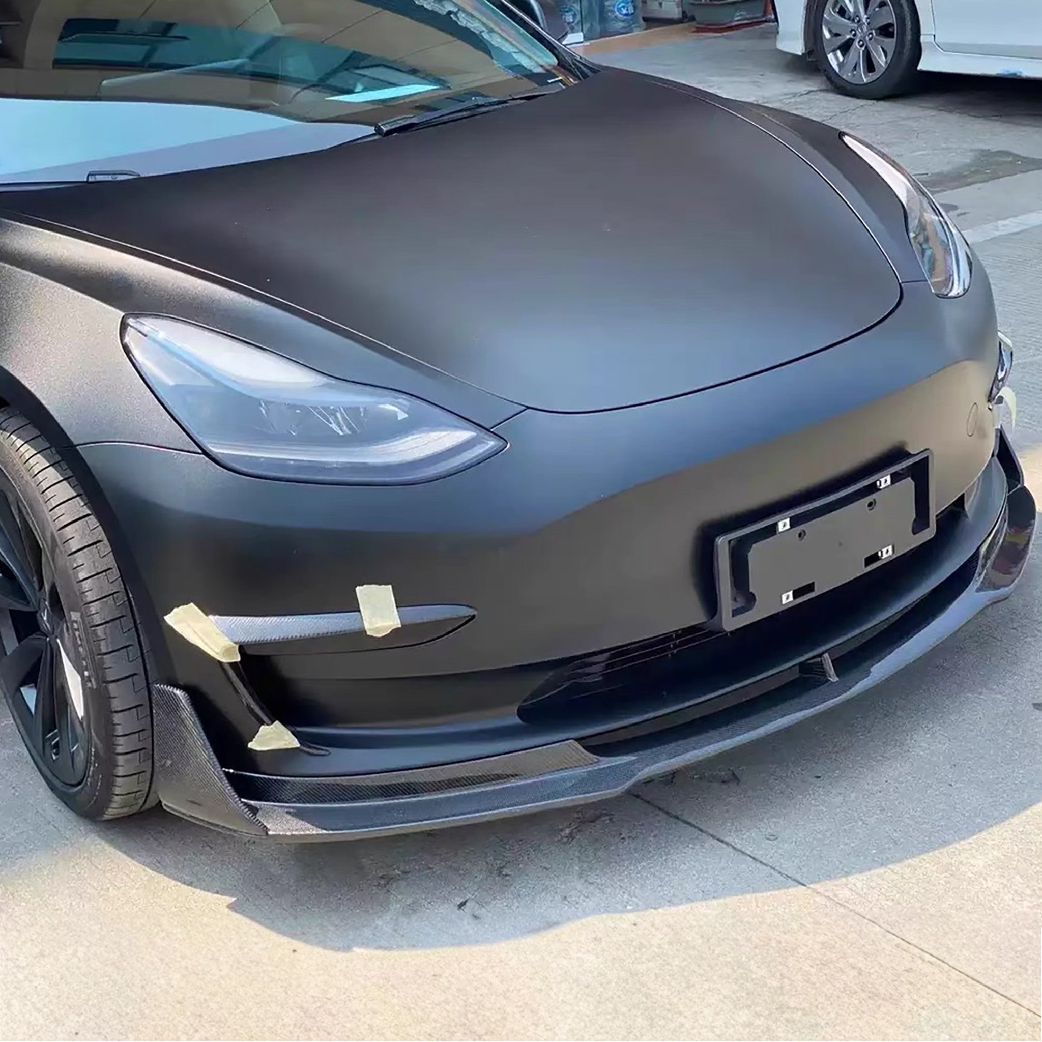 Teego V-Style Carbon Fiber Aero Kit for Tesla Model 3 (2017-2023)
