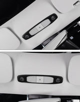 Tesla Model 3/Y Real Carbon Fiber Reading Light Trim Cover