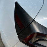 Tesla model 3 real Carbon Fiber Charging Port Covers