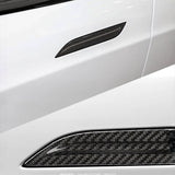Carbon Fiber Door Handle Covers for Tesla Model S – Sleek, High-End Exterior Upgrade